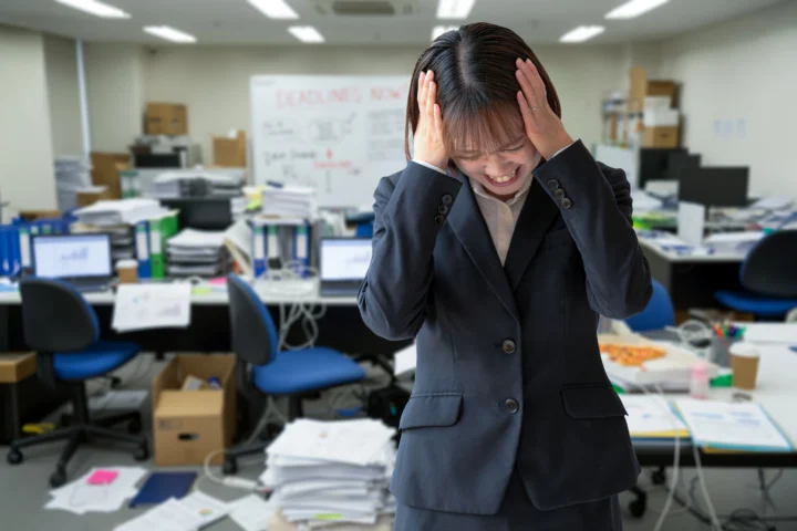 気が散ったりミスが多くなる