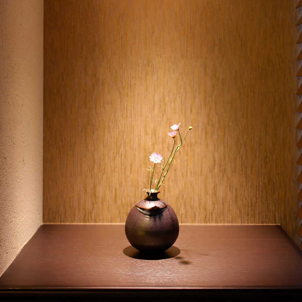 銀座泰明クリニック 院内の和の設え